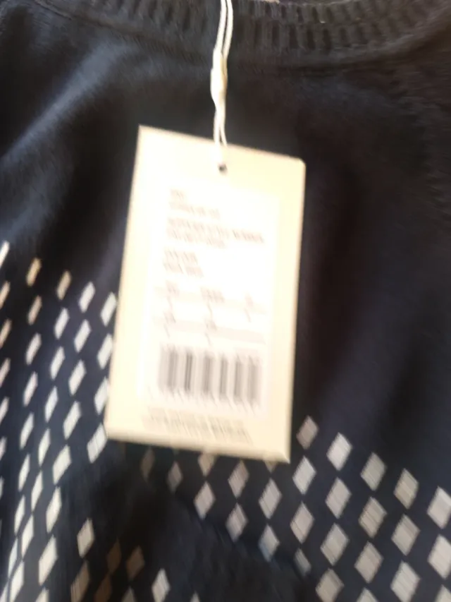 Jersey hombre azul y blanco