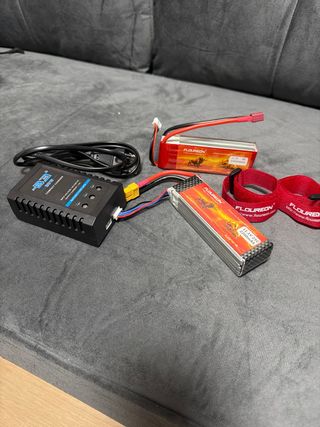 Cargador B3 20W para drones +2 baterias