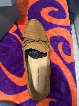 Zapatos de ante Emilio Tucci marrones