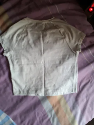 Camiseta Bershka XS Estampado Labios