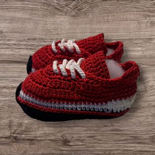 Scarpine neonato uncinetto 0-2 mesi