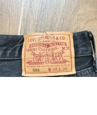 Levi's 501 Vintage- Made in U.S.A. W34 L30