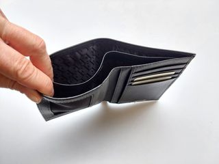 Portafoglio Gianfranco Ferré nuovo nero da uomo