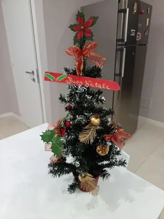Albero di Natale Sintetico Decorato