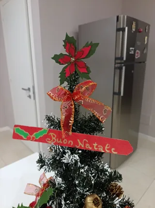 Albero di Natale Sintetico Decorato