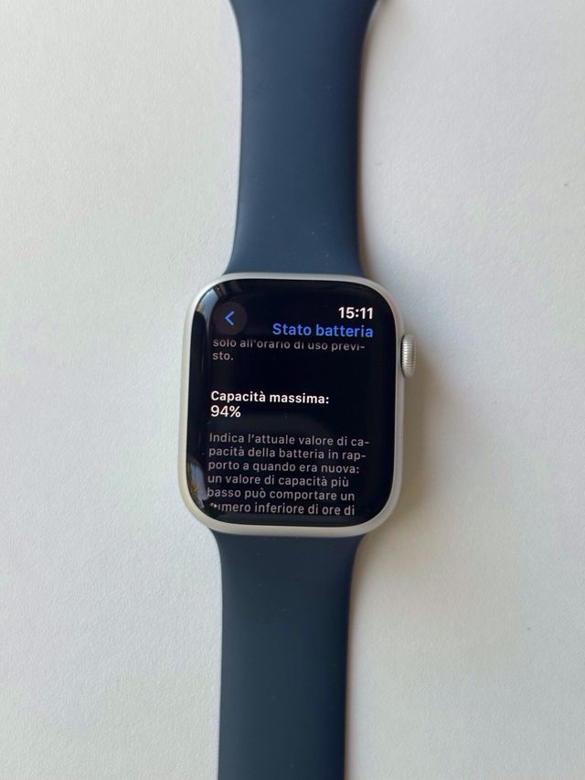 Apple Watch Series 9 45mm GPS Argento