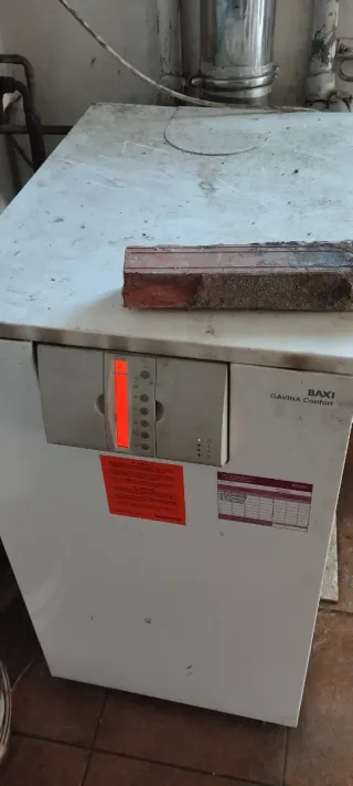 Caldera Baxi Gavina + Depósito 1000L gasoil