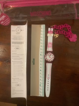 Set Orologio Moschino Teen Nuovo