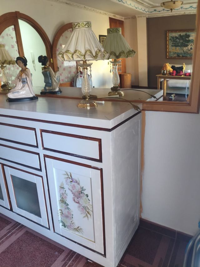 Cubertero vajillero ,de madera