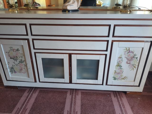 Cubertero vajillero ,de madera