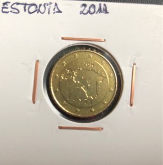 Serie incompleta de Monedas de Estonia 2011