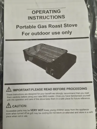 Barbecue a gas portatile