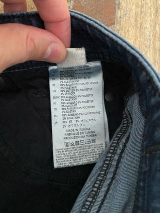 Vaqueros Diesel Stickker pitillo W30