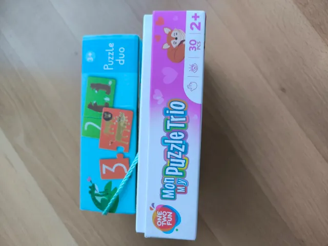 Puzzles infantiles Djeco y Mon Puzzle Trio