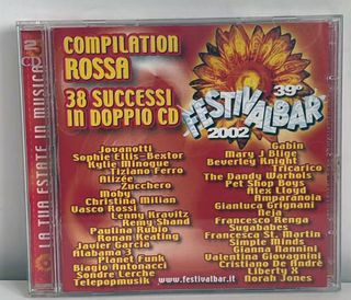 FestivalBar 2002 Compilation Rossa CD