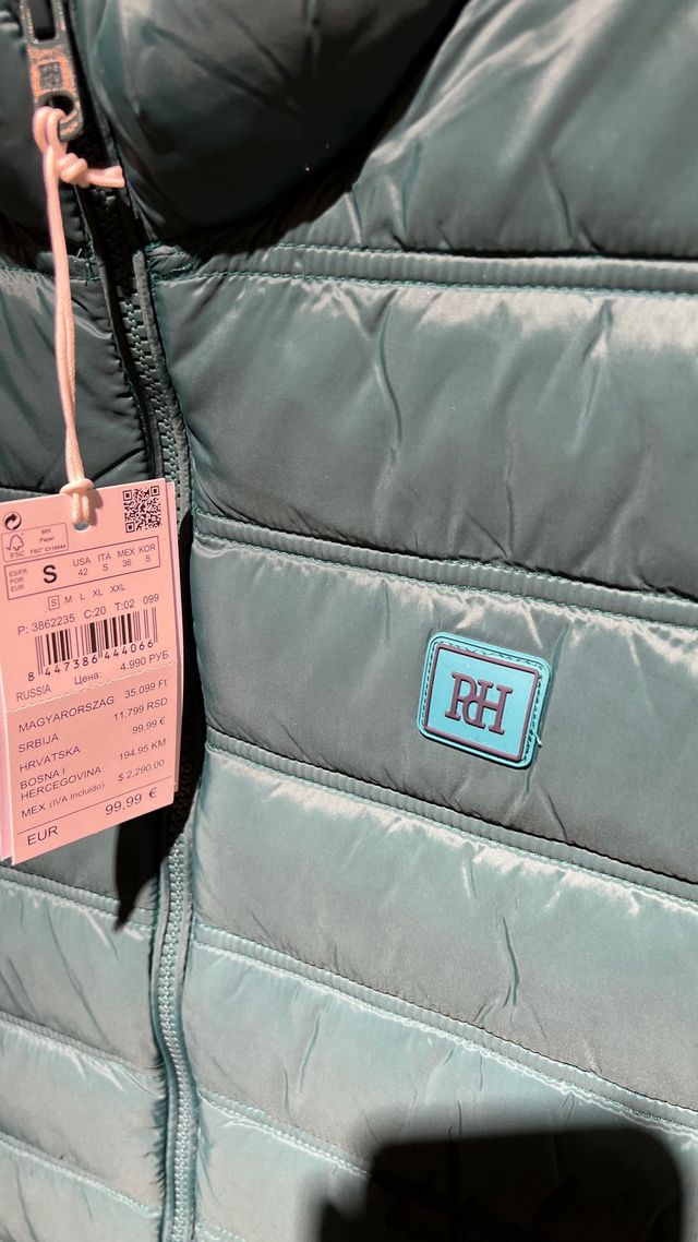 Chaleco Pedro del Hierro Talla S Verde