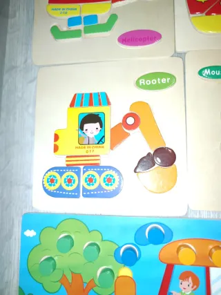 Puzzles de madera varios