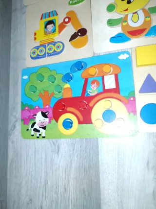 Puzzles de madera varios