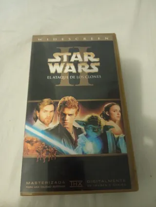 Star Wars II: El Ataque de los Clones VHS