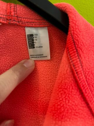 sudadera polar de niños 12 años