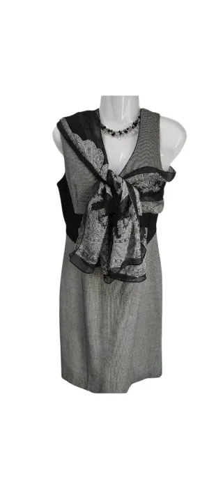 Abito invernale donna nero/grigio