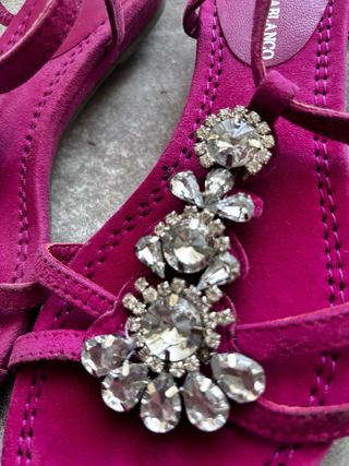 Sandalias NATALIABLANCO Fucsia T.37