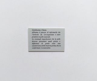 Portatessere Gianfranco Ferrè nuovo nero da uomo