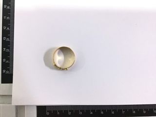anillo oro 18k con piedra