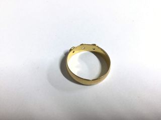 anillo oro 18k con piedra