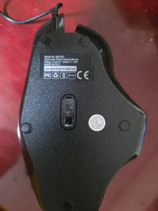 Ratón Gaming uni. 6D 2400 DPI Cableado