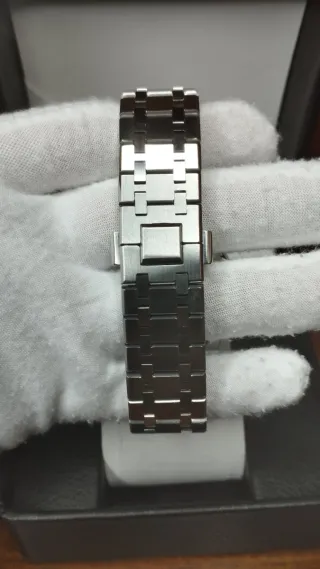 Reloj Seiko Mod AP Royal-Oak Black Skeleton - NH70