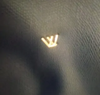 Bolso W tipo saco azul marino