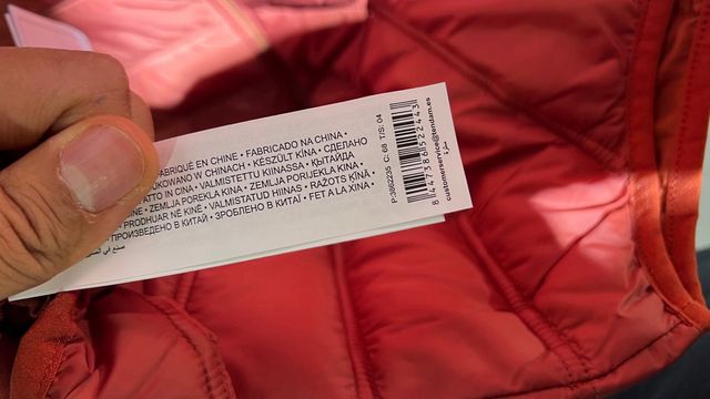 Chaleco Pedro del Hierro Talla L Rojo