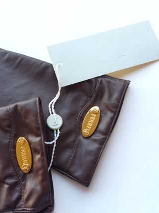 Guanti Ferré nuovi taglia M colore marrone