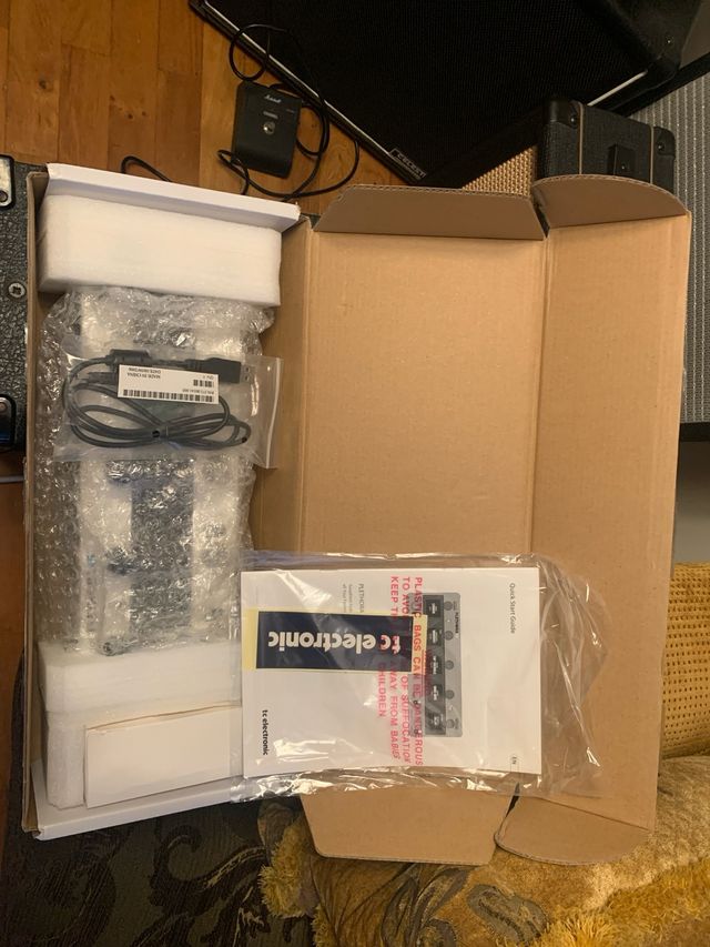 TC Electronic Plethora X5 Pedal Board