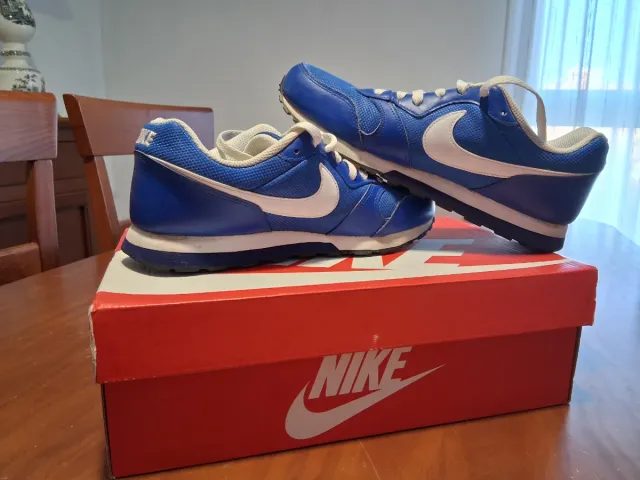 Zapatillas Nike Azules y Blancas