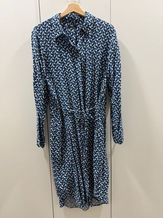 Vestido camisero C&A estampado