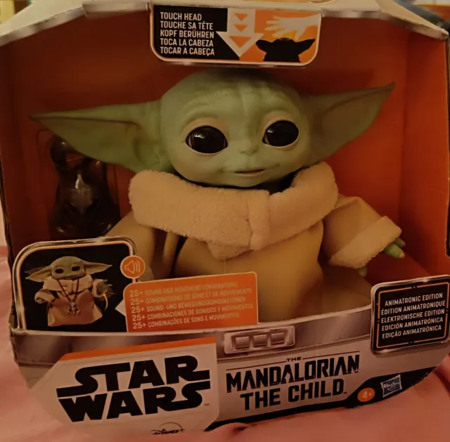 Muñeco Star Wars Baby Yoda con Sonido