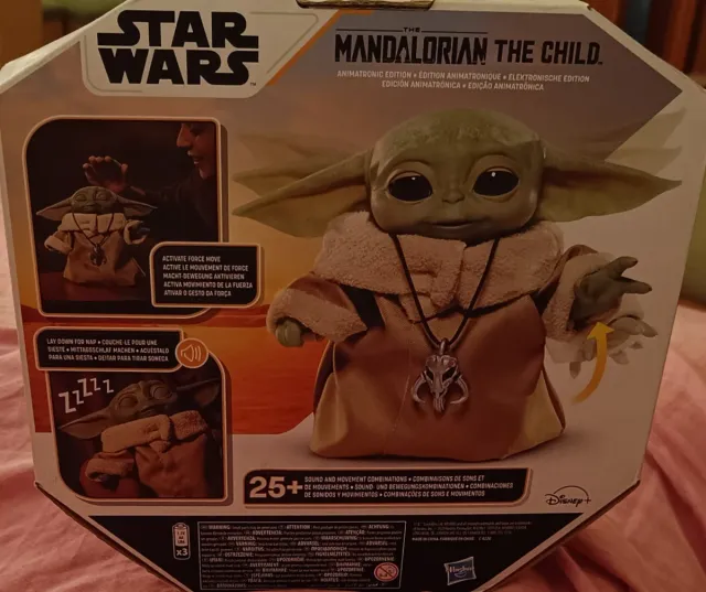 Muñeco Star Wars Baby Yoda con Sonido