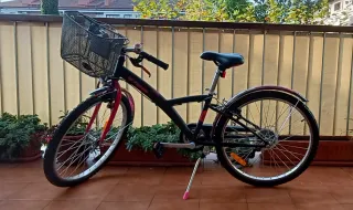 Bici BTwin Poply 500 24 Shimano