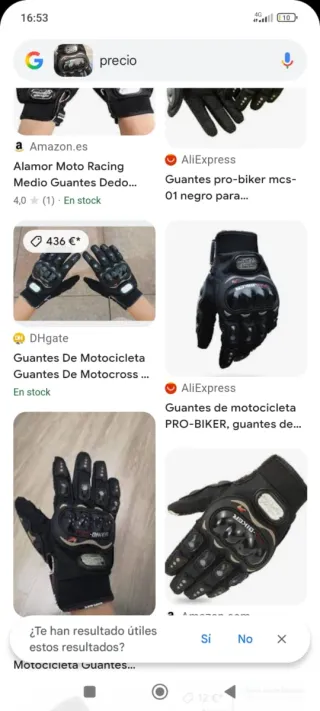 Guantes Moto PRO-BIKER Profesionales