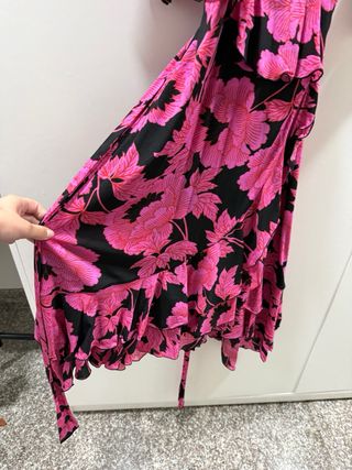 Vestido Diane von Fürstenberg estampado