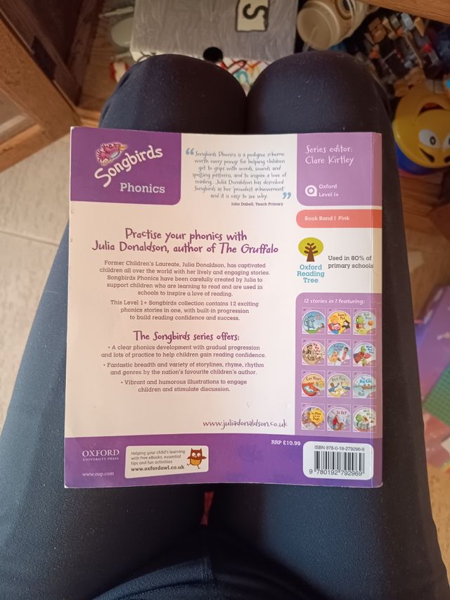 Oxford Reading Tree Songbirds: Level 1+: Top Cat and Other Stories (Songbirds Phonics)