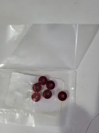 Arandelas Servo Mugen RC Rojas