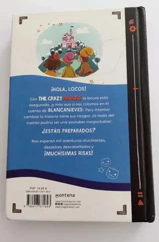 LOTE 3 LIBROS CRAZY HAACKS COMO NUEVOS