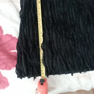 Vestido fiesta midi negro