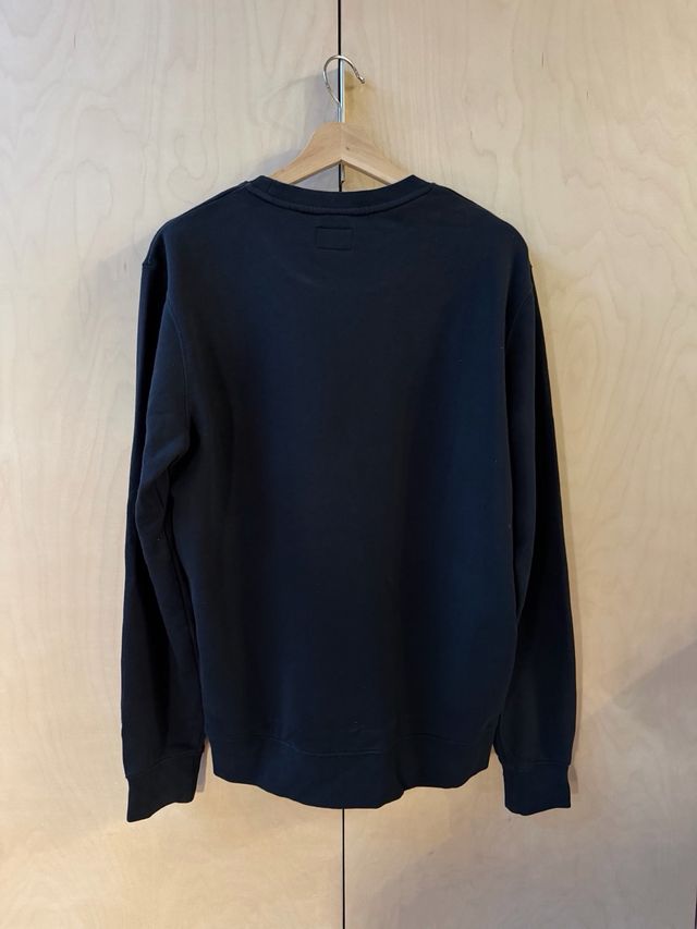 Sudadera sin capucha, negra, Wrangler