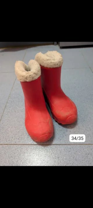 Lote Botas Invierno Talla 34-35