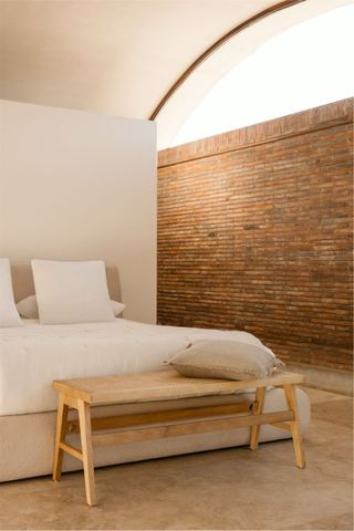 Banco Sklum Ratán y Madera NUEVO