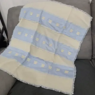 Copertina neonato fatta a mano